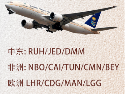 沙特阿拉伯航空香港始发-前往中东、非洲&欧洲